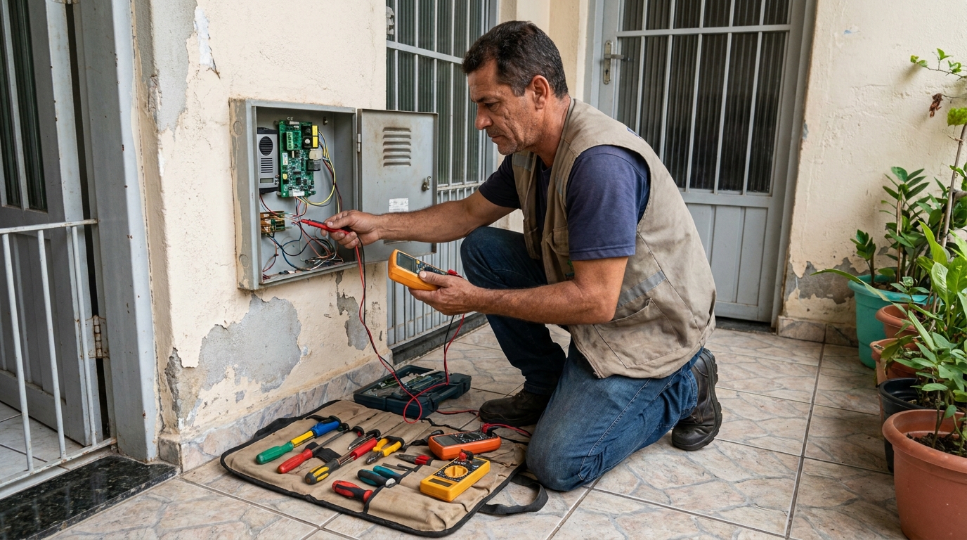 Conserto de interfone profissional em Feira de Santana‑BA