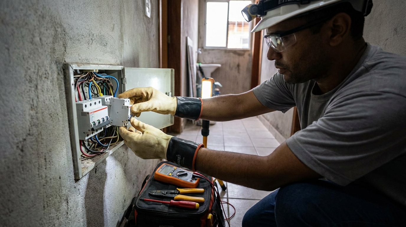 Instalacao de disjuntor profissional em Feira de Santana‑BA