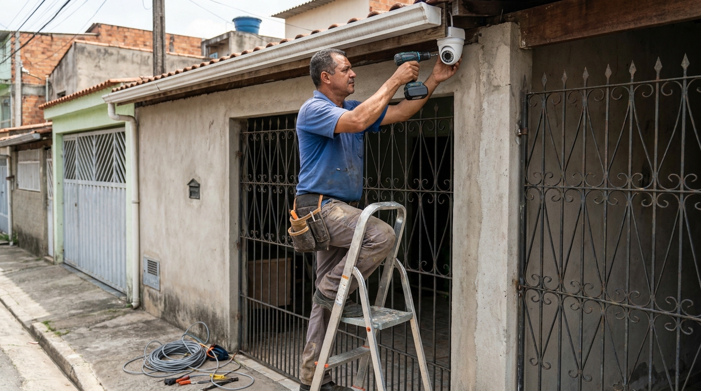 Instalacao de sistema de monitoramento em Feira de Santana‑BA